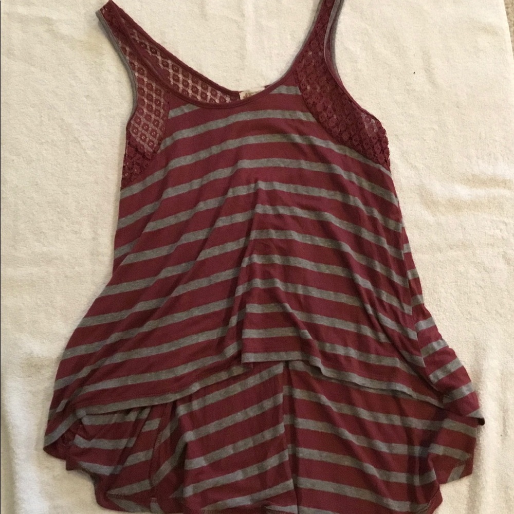 TEN SIXTY SHERMAN stripped tank top